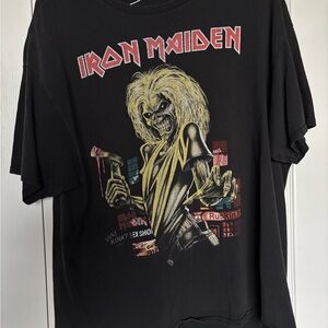 Iron Maiden Black Graphic Tee